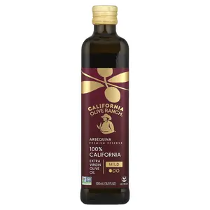 California Olive Ranch 100% California, Extra Virgin Olive Oil, Arbequina, 16.9 fl oz (500 ml)