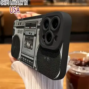Black Eye Radio for Apple Phone Cases 11 12 13 14 15 16 PRO MAX PLUS
