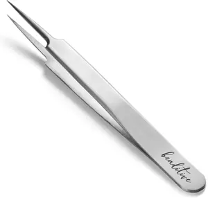 Beaditive High Precision Needle Nose Tweezers  ."Craft Tweezers for Sewing, Beading, Quilling & DIY Crafts  NonSerrated Jewelry Tweezers with Fine Tips  Stainless Steel