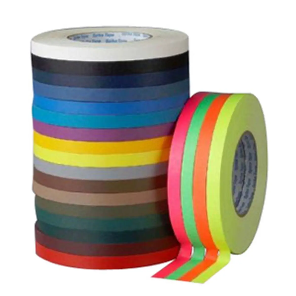 Pro Tapes Pro Spike Stack 1/2 x 20 Yard (4) FLourescent Variety