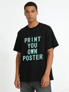 Custom T Shirt for Men Front Back Print Make Your Design Logo Text Gift Tshirt 100% Cotton Made in US