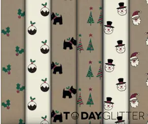 Festive Wrapping Paper Bundle