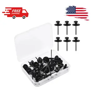 30Pcs Double Headed Picture Hanging Nails,Wall Hangers Without Nails