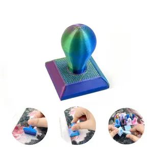 Mini Stamp Shape Diamond Painting Presser Tool, DIY Diamond Art Kit Accessories, Essential Craft Supplies for Creative Projects