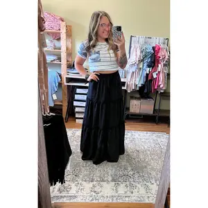 Black Maxi Skirt