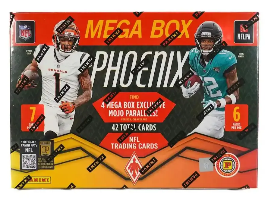 2025 Panini Phoenix INTERNATIONAL Mega Box Trading Cards