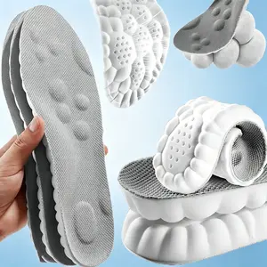 4D Cloud Memory Foam Insoles for Men Women Orthotic Shoe Inserts Plantar Fasciitis Arch Support Sports Work Boots