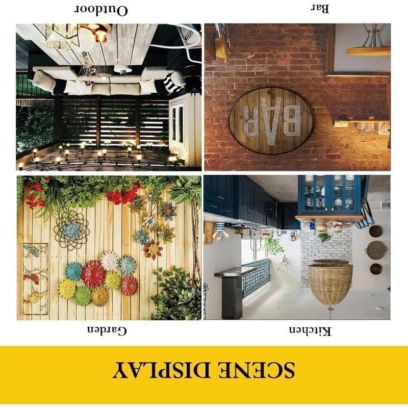 Vintage Book Coffee Life Magic Aluminum Wall Art Sign Round 7.87x7.87 Inch 2D Flat Single Piece with Pre-Drilled Holes for Home Decor