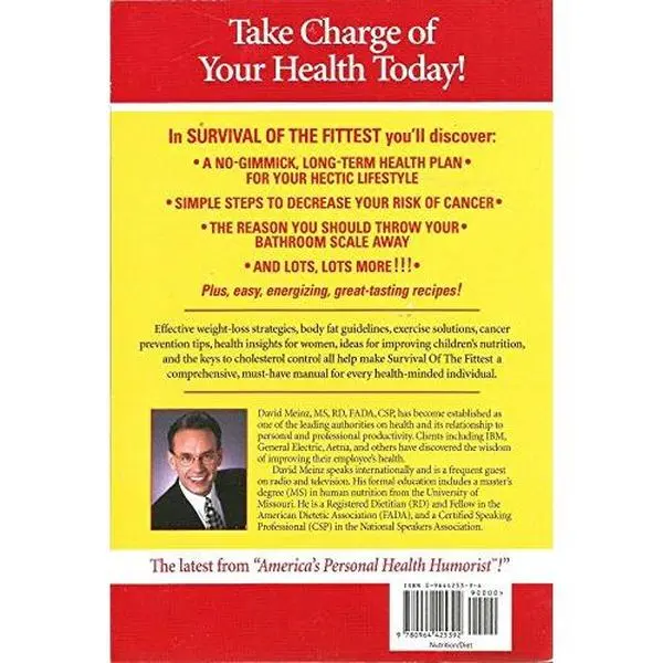 USED-Survival of the Fittest (MAXIMIZING YOUR PERSONAL AND PROFESSIONAL PERFORMANCE) by DAVID L. MEINZ (Paperback)