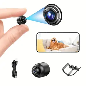 1pc X5  Wireless Security Camera, 720p Indoor Home Surveillance, Wi-Fi Enabled, App Control, Motion Detection, Night Vision, Live Streaming, Loop Recording, Portable Baby/Pet/Babysitter Monitor