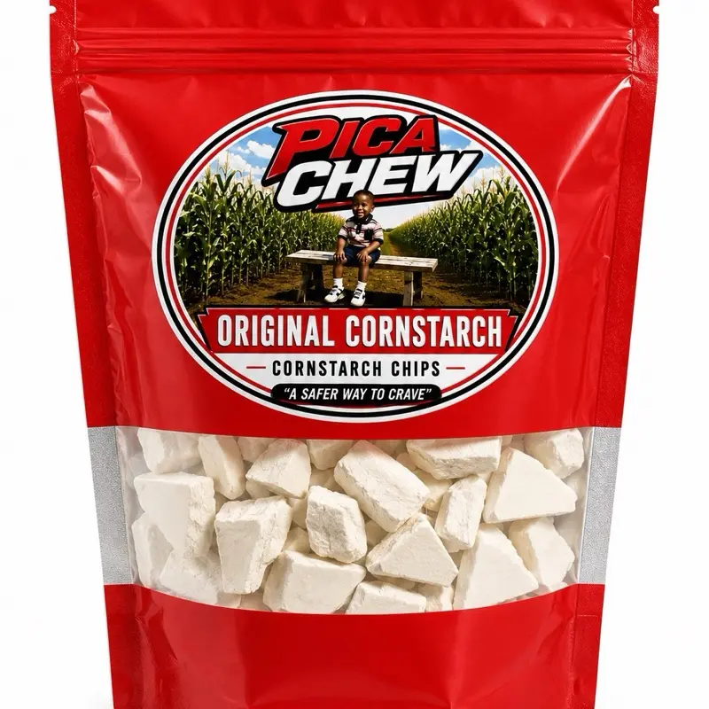 Pica Chew Edible Cornstarch Chips Pica Chew Edible Cornstarch Chips