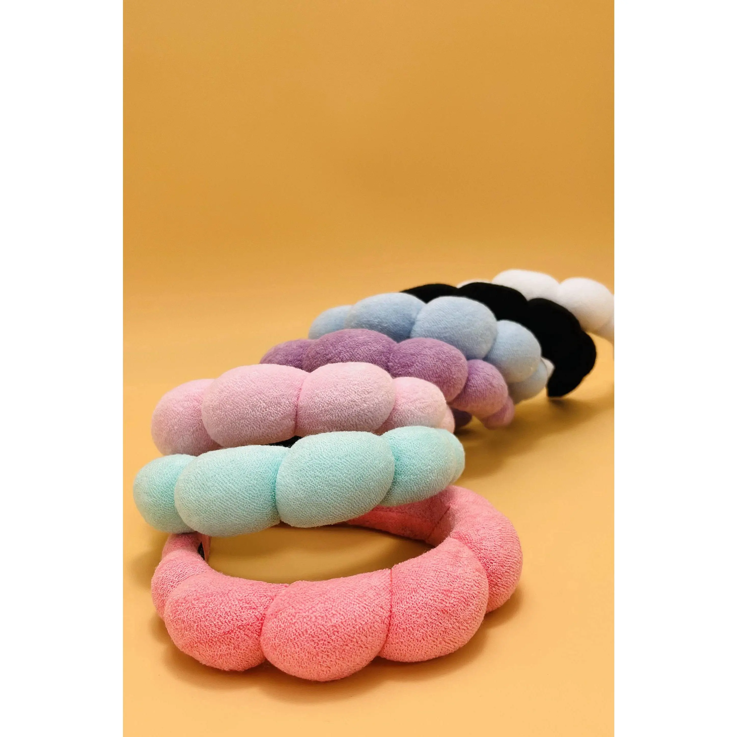 Spa Sponge Terry Towel Headband for Beauty