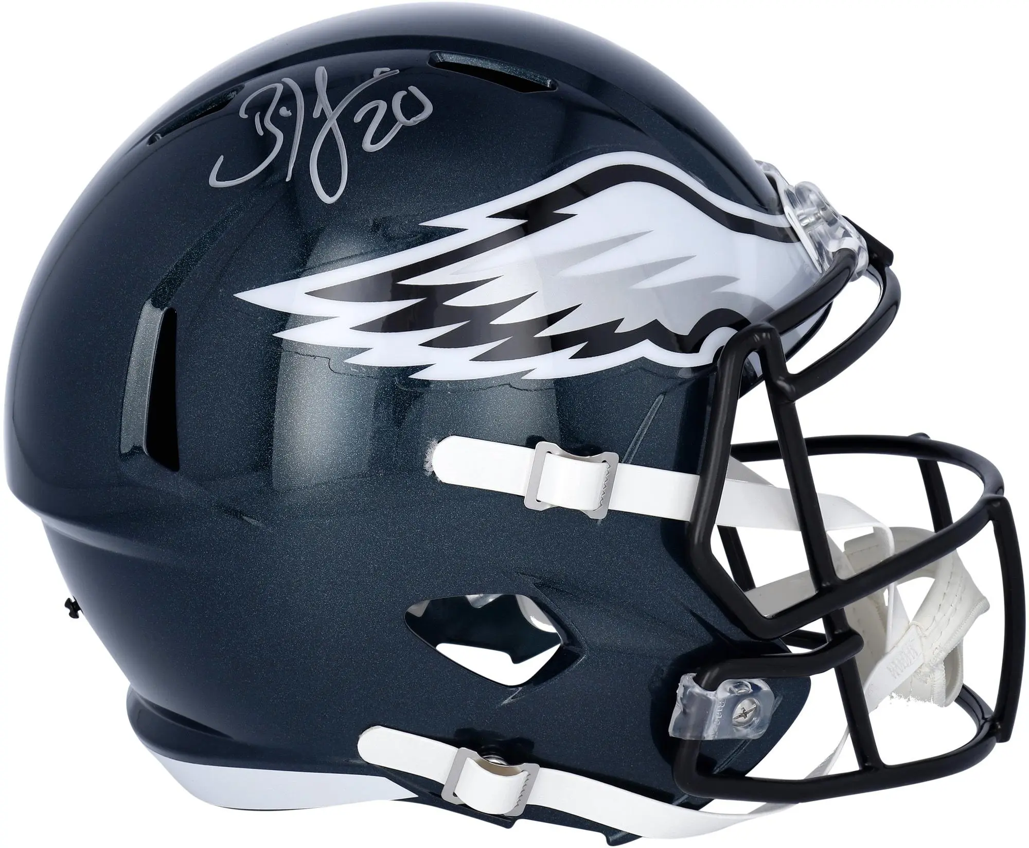 Brian Dawkins Philadelphia Eagles Autographed Riddell Speed Replica Helmet - Fanatics Authentic Certified