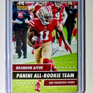 Brandon Aiyuk 2020 Panini All-Rookie Team NFL #6 Card 1 of 648 SF 49ers