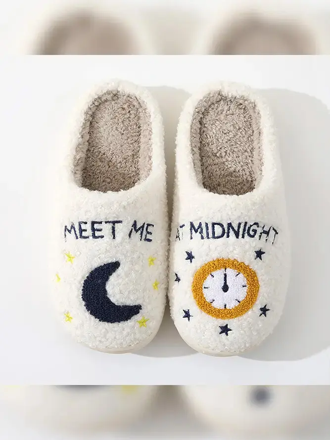 Meet Me At Midnight Slippers