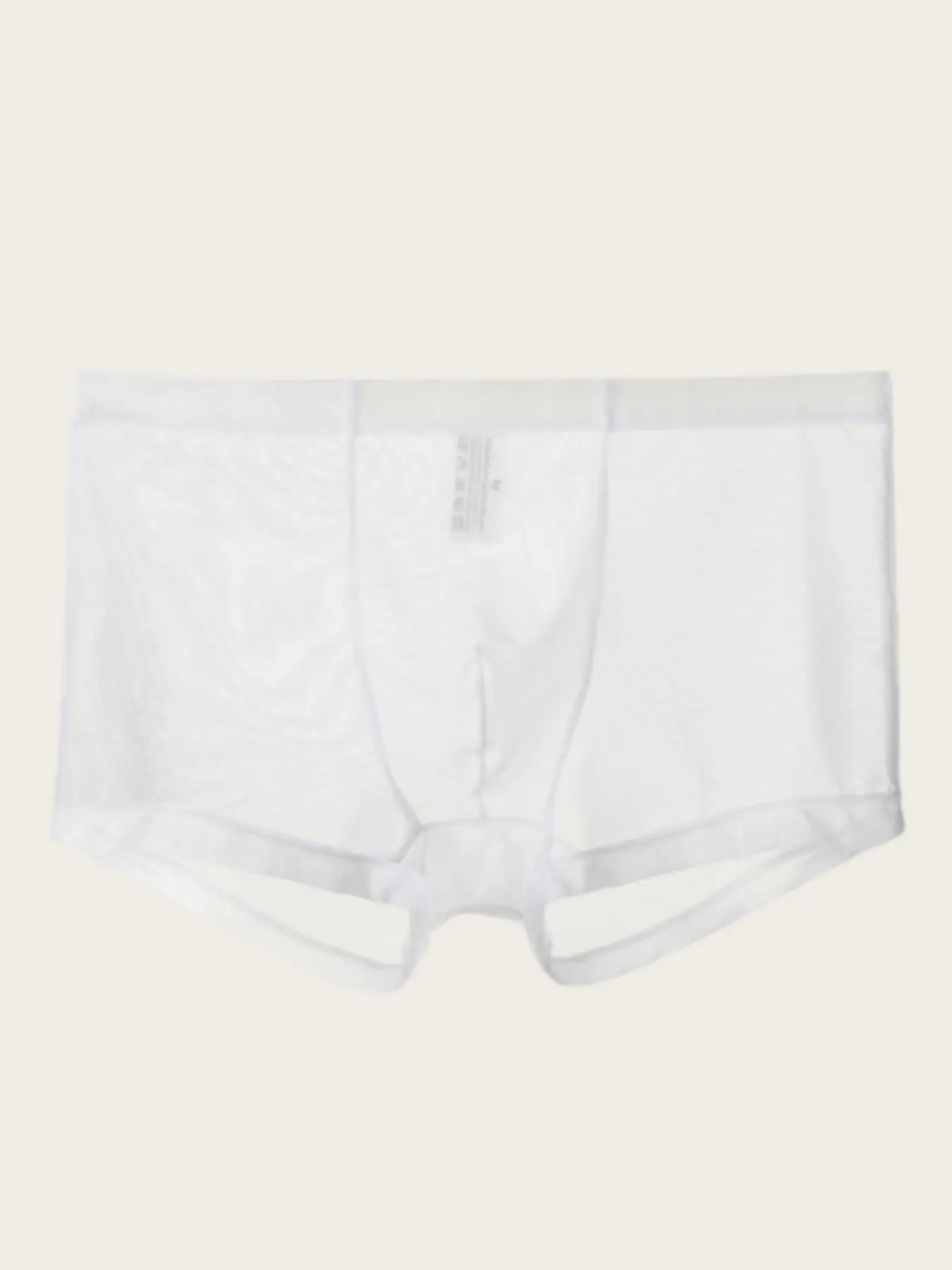 Transparent Men's Underwear, Lightweight Soft Ultra-Thin Quick-Dry Mesh, Comfortable Breathable, Sexy Low-Waist Briefs for Fitness and Casual Wear