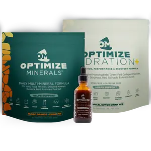 MVP Bundle Optimize Minerals Vitaminz Hydration+ for Muscle Strength Performance Recovery Boost Energy Digestion Circulation Focus Natural Dietary Supplement