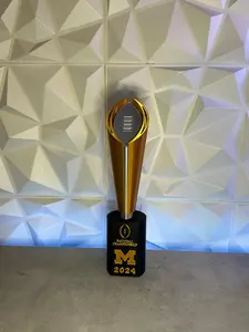3d Printed College Football Championship National Football Trophy