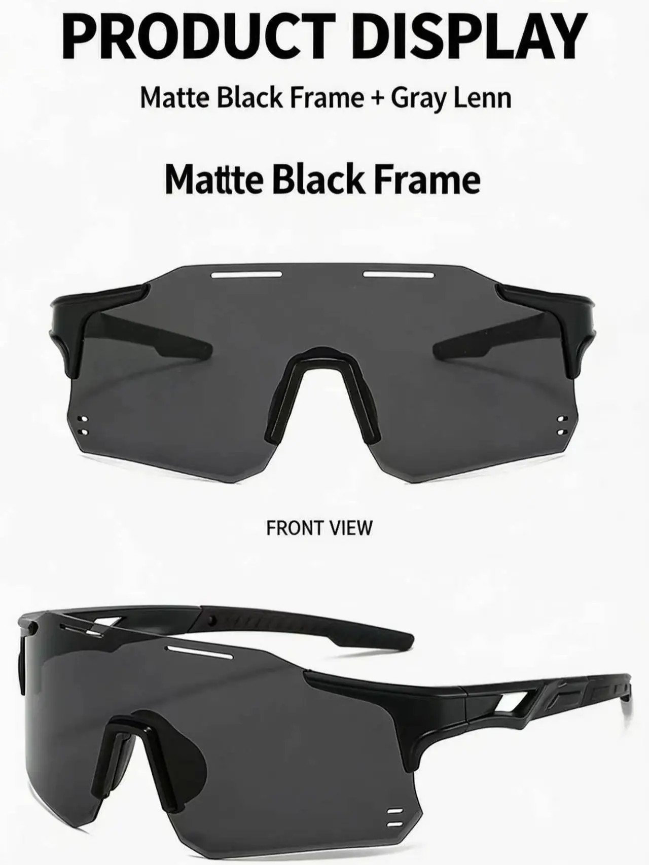 Stylish sporty sunglasses, unisex - trendy 2026 sunglasses, suitable for travel, parties, beaches, and other occasions. Stylish sporty sunglasses, unisex - trendy 2026 sunglasses, suitable for travel, parties, beaches, and other occasions.