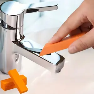 Rubber Stain Remover--Removes scale and rust through physical friction without scratching the surface, suitable for faucets, tiles, and stainless steel cookware