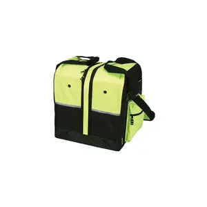 212 MAIN 2W Step-in Turnout Gear Bag - Lime, Reflective, Multifunctional Travel Duffels, Sport Duffel Bag, Multisport Pack