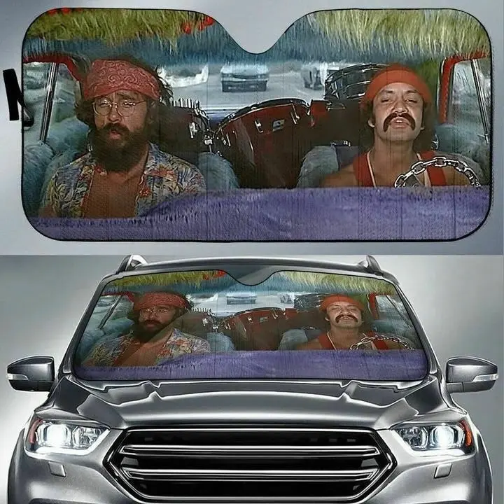 Cheech And Chong Auto Car Sun Shade