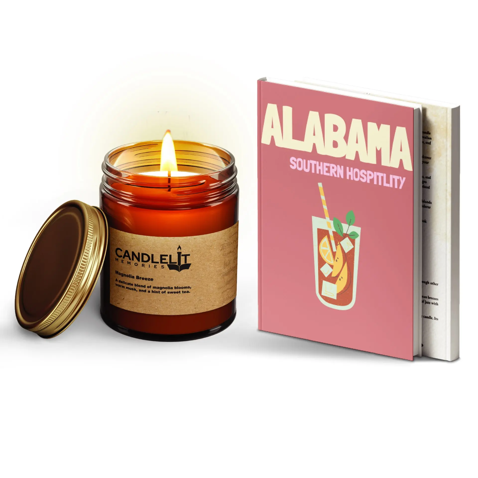 Alabama Candle & Journal Set