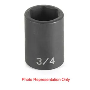 212 MAIN Grey Pneumatic 2036R Black Impact Wrench Adapter - 0.5 in. Drive, 1.13 in. Standard Size, High-Torque Steel, Socket-Compatible for Cycling, Outdoor Recreation Equipment