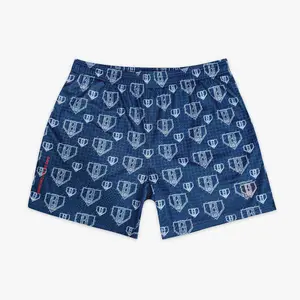 Baseball Lifestyle 101 Engineered For The Game Shorts – Diamond Performance Energy, Junior & Adult Sizes (Blue)