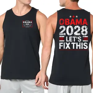 Gear Up for a Potential Future with the "Obama 2028" - Let's Fix This Unisex Tank Top, Gift For Supporter, For Men and Women