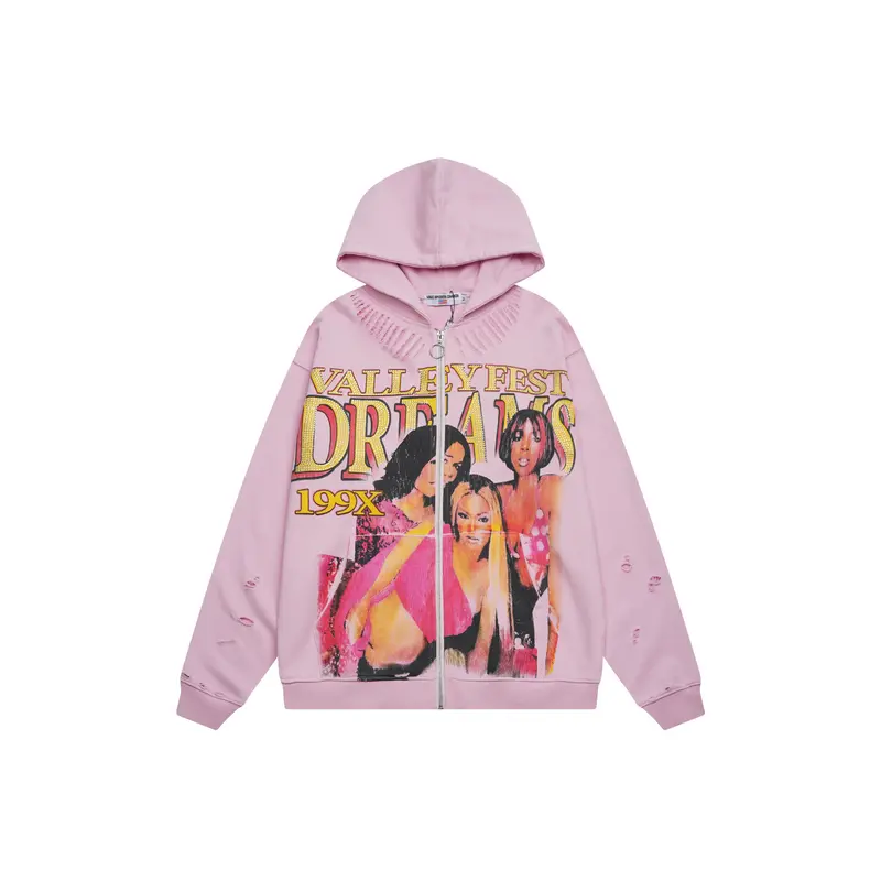 hellstar pink hoodie zip up - TikTok Shop