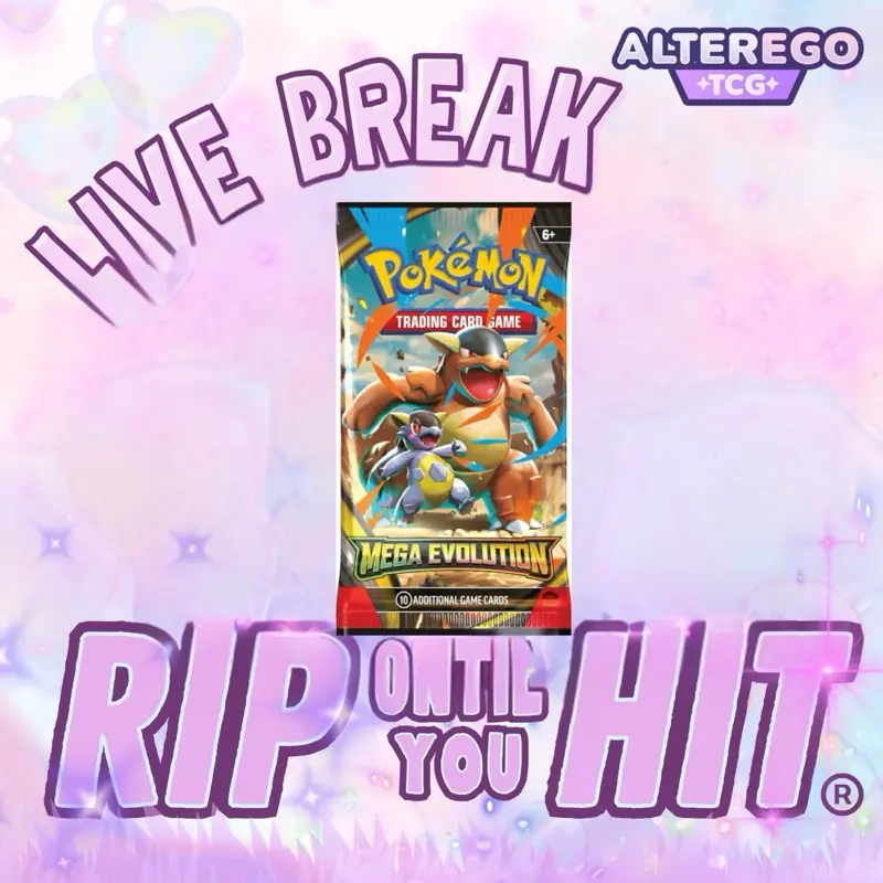 RTYH ME1 Mega Evolutions Base Set Rip Until You Hit Booster Packs - TikTok Shop RTYH ME1 Mega Evolutions Base Set Rip Until You Hit Booster Packs - TikTok Shop