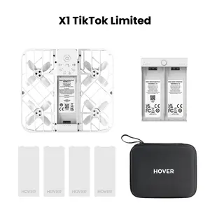 HOVER Air X1 Pocket-Sized Self-Flying Camera - X1 TikTok Limited 125g Lightweight 5 Pre-Programmed Flights VIO & ToF Laser System Weatherproof 12-Month Warranty