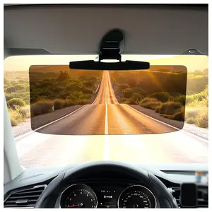 Sun Visor Extender for Car, Visor Extender Attachment for Car, Adjustable Visor Extender Sun Blocker UV400, Polarized Sun Visor Extender, Anti-Glare, UV Protector