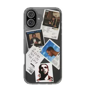 Drake Album Cover Transparent iPhone Case for iPhone 17/16/15/14/13/12/11 Pro/Plus/Pro Max Shockproof Drop-Resistant Anti-Yellowing Protective Case