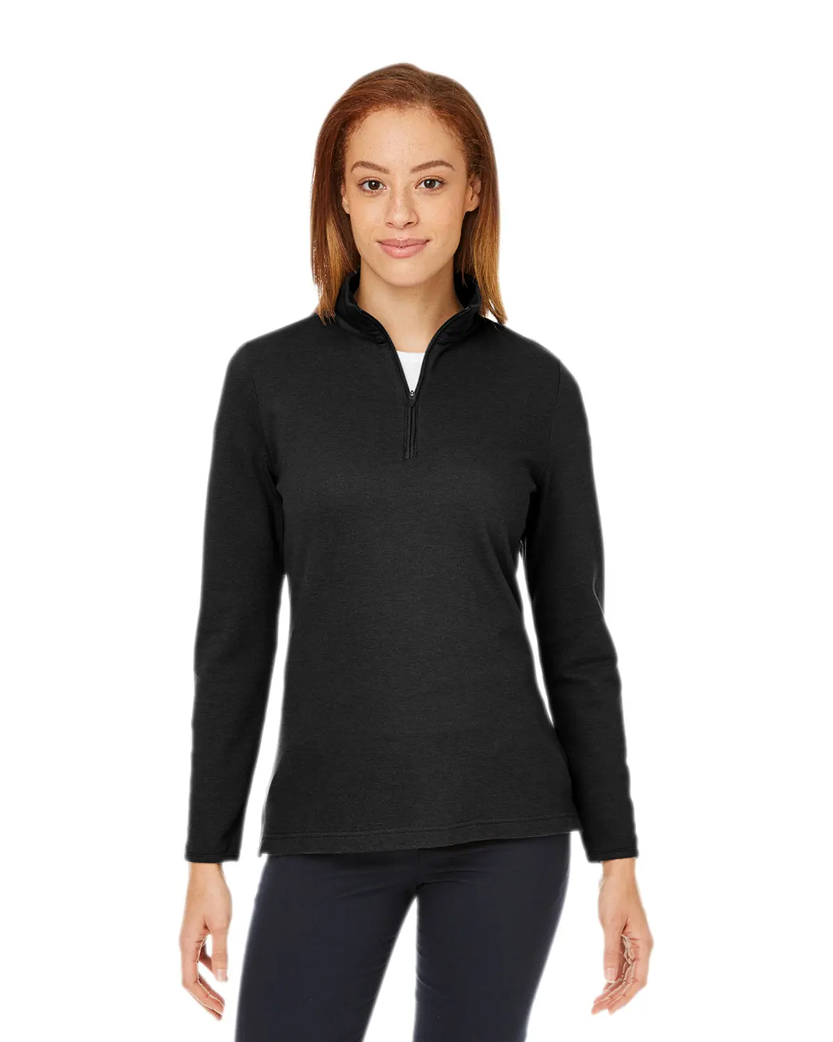 Devon & Jones DG400W Women's New Classics Performance Quarter-Zip Pullover
