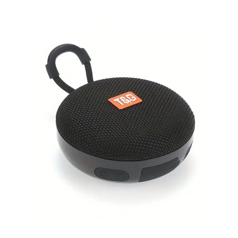 TG-352 IPX5 Waterproof Mini Speaker, Bluetooth 5.3 with TWS, Hands-free Call & FM Radio, Connect Phone/Tablet/Laptop, Built-in Carry Lanyard, Compact Audio for Cycling, Beach, Party, Shower, Camping, Nice Gift for Outdoor Music Lovers