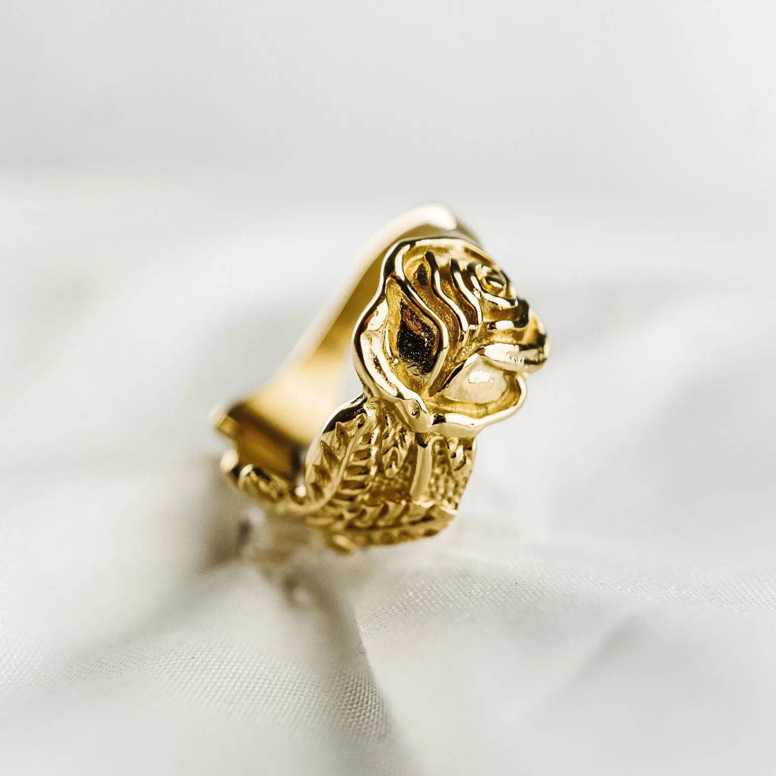 Eternal Rose Ring (14k Gold Plated)