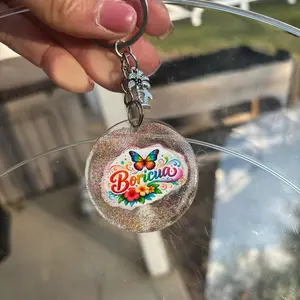 Puerto Rico Keychain llavero bag charm