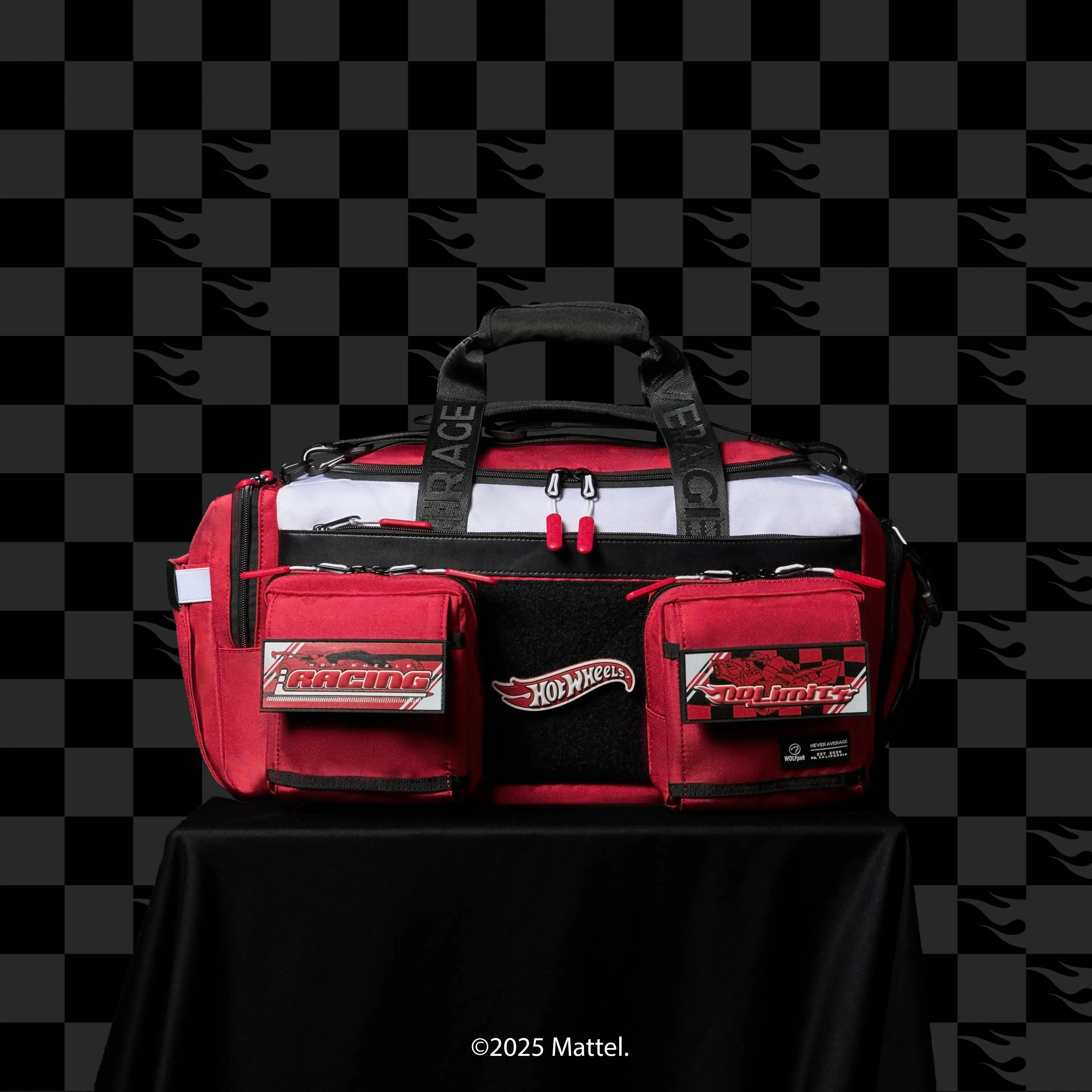 30L Perfect Duffle Bag Hot Wheels Racing Sale