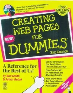USED-Creating Web Pages for Dummies by Bud E. Smith (Paperback)