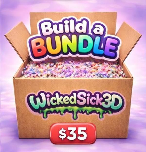 $35 Build-Your-Own-Box Of 3D Prints