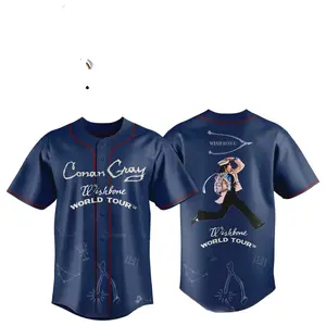Conan Gray World Tour 2026 Blue Jersey