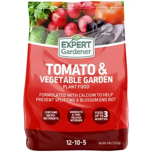 Tomato & Vegetable Garden Plant Food Fertilizer, 12-10-5 Fertilizer, 4 lb.