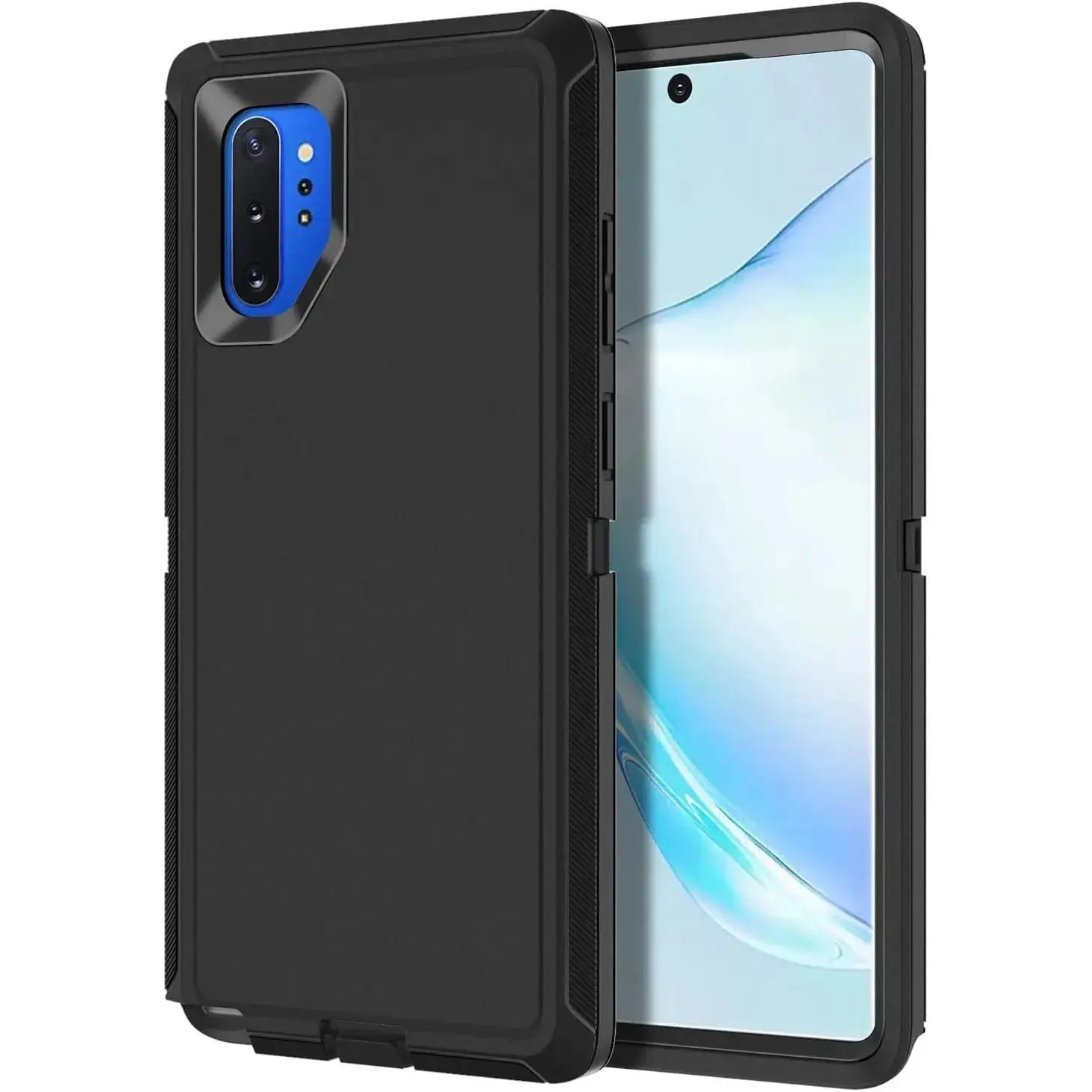 Entronix Case for Galaxy Note 10 - Heavy Duty, Triple Layer Protection Cover Protective