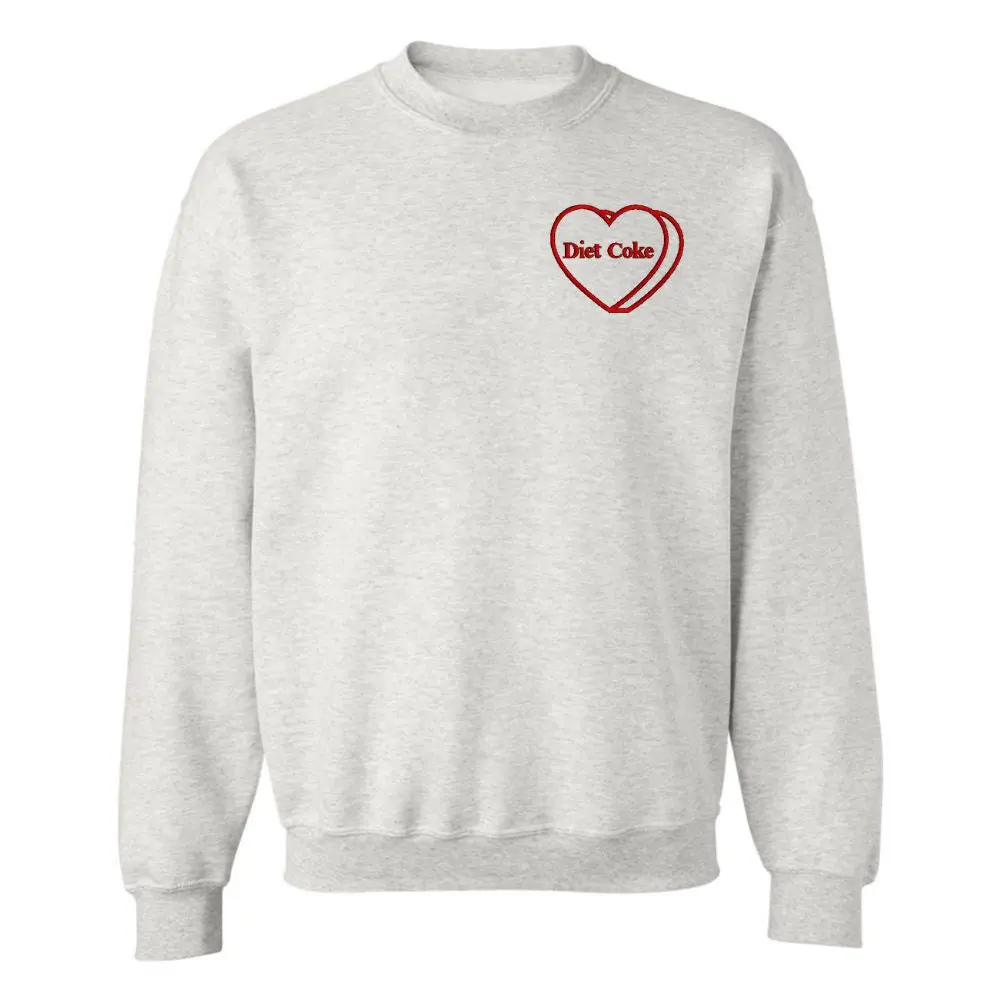 'Diet Coke Candy Heart' Sweatshirt