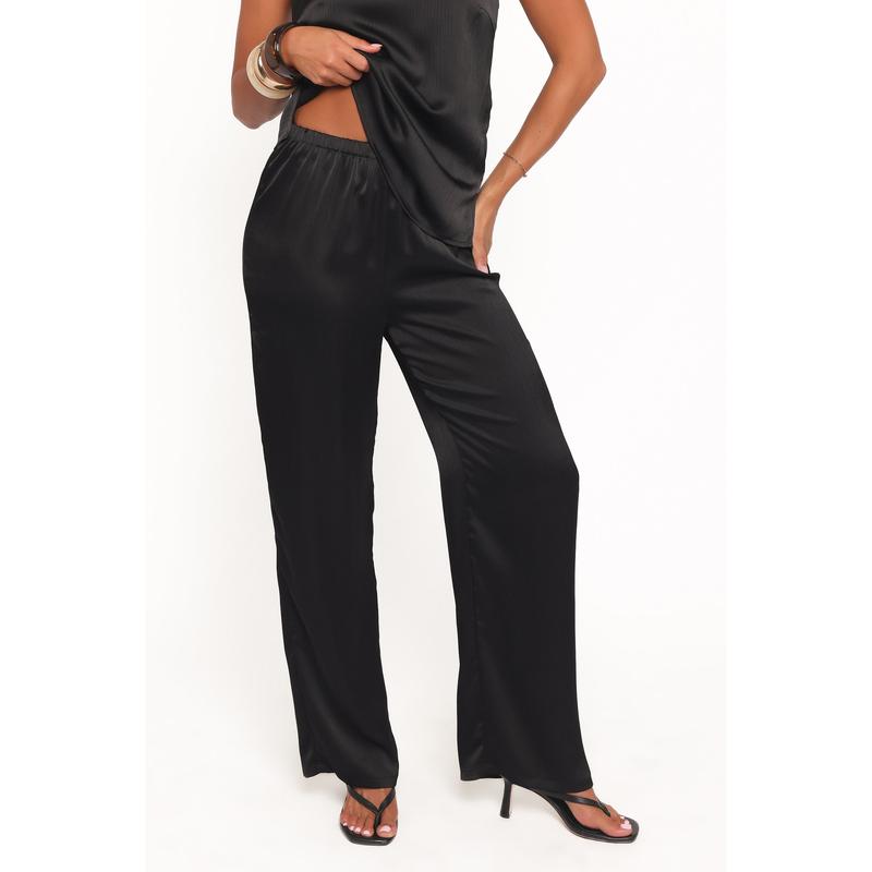 Selena Pant Set - Black