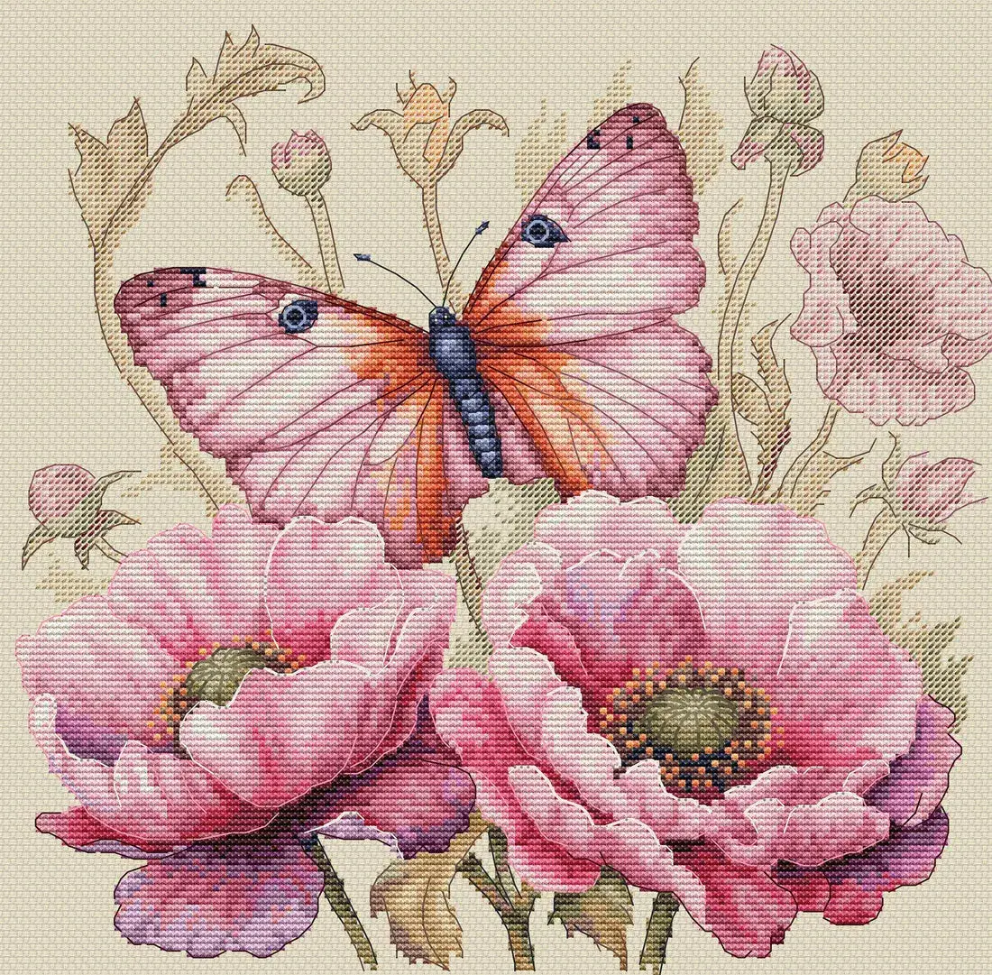 Dream Nature Counted Cross-Stitch Kit by Luca-S B7032L