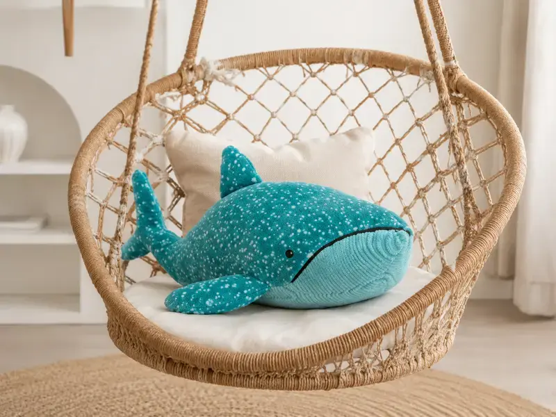 Jellycat Teal Whale Plushie