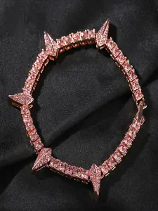 Street Style Panther Bracelet, Hip Hop Tennis Bracelet, Fashion Party Daily Wear, Unisex Alloy Jewelry, All Seasons